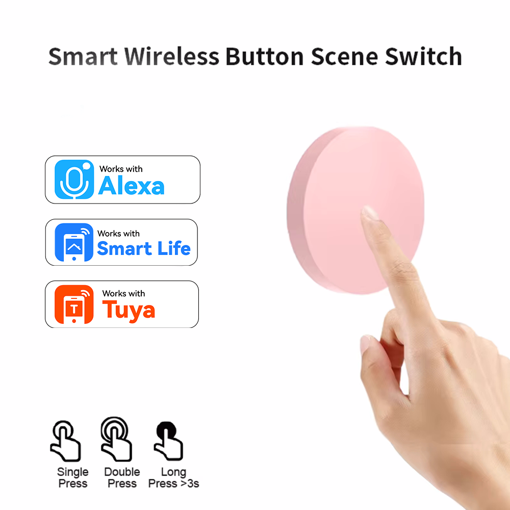 Smart Home Tools - ZigBee Smart Wireless Button Scene Switch