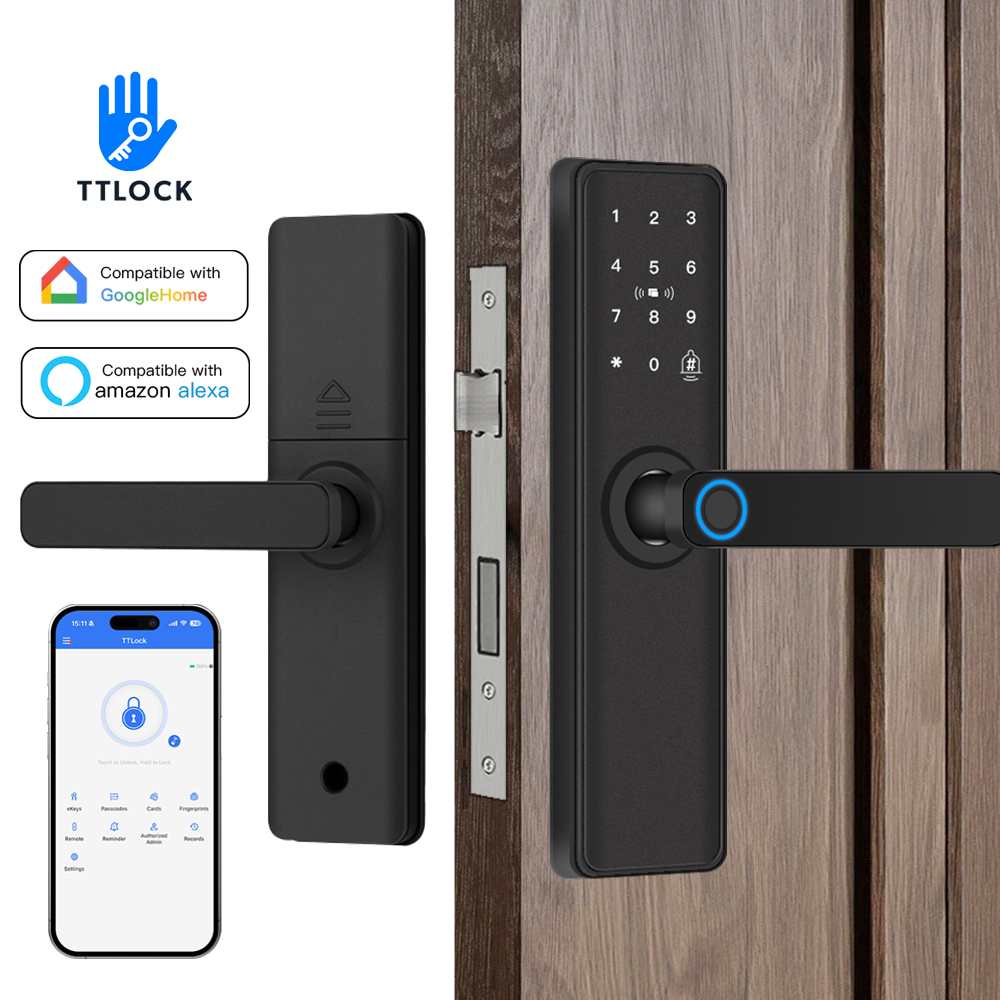 Smart Home Gateway - Smart Door Lock Bluetooth-compatible TTLock APP