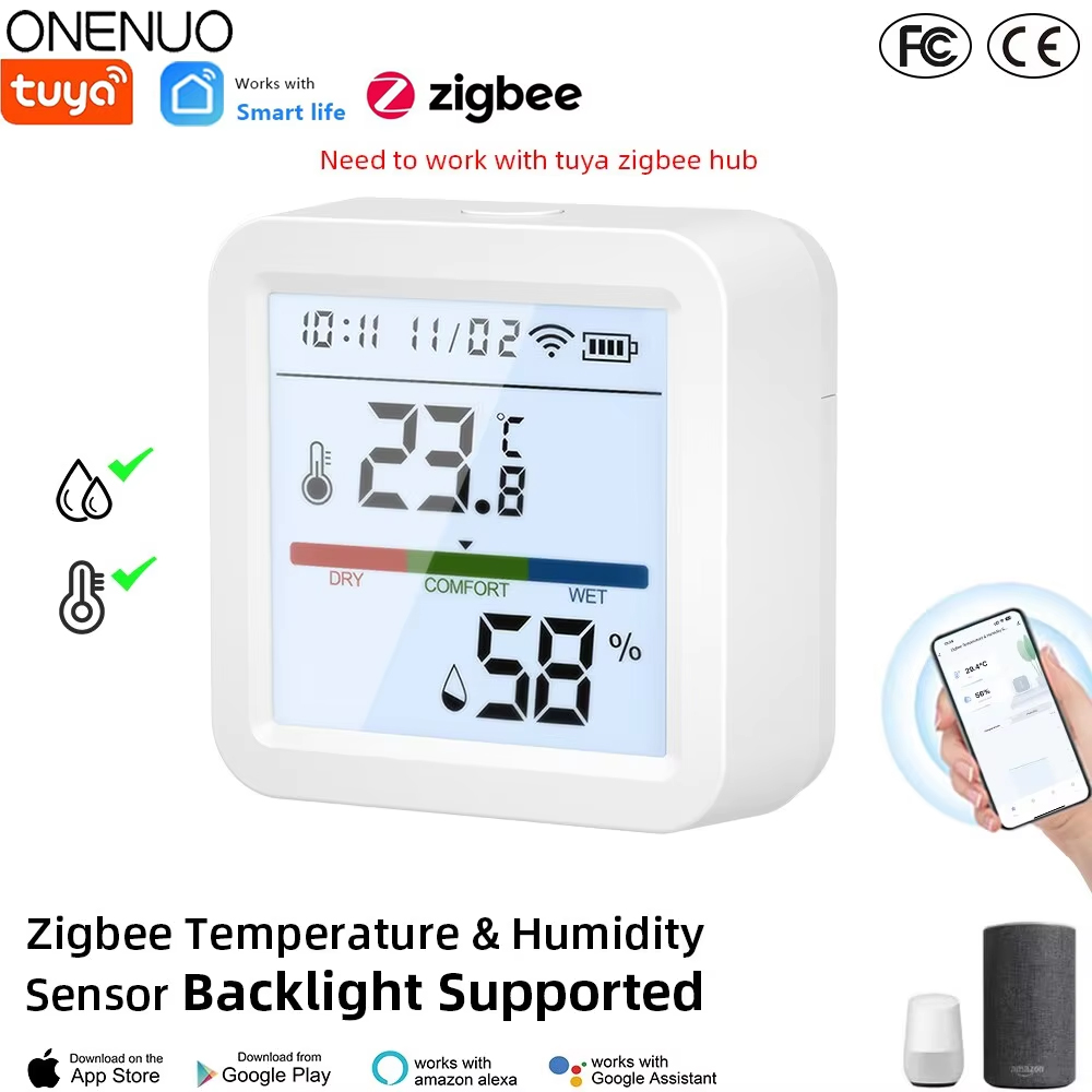 Smart Home Registration - Tuya ZigBee Smart Home Temperature Humidity