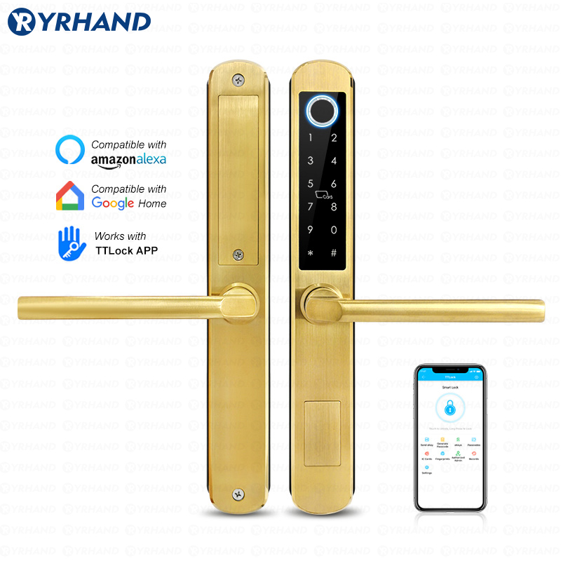 Smart Home Ezviz - IP66 Gold Stainless steel Sliding Glass