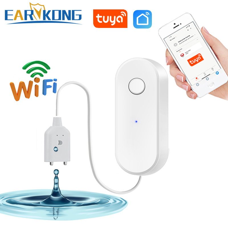 Wifi Water Sensor - EARYKONG Tuya WiFi Water Leakage Sensor