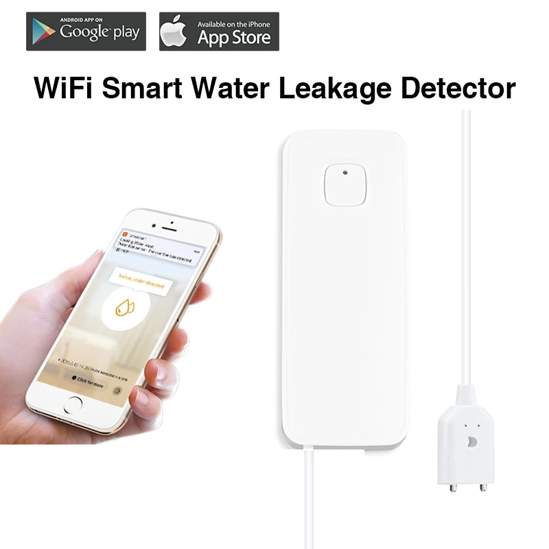 Water Alarm Sensor WiFi Water  - Wifi Water Sensor ulasan dan harga