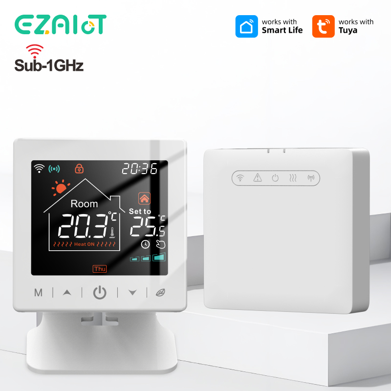 Smart home Wifi thermostat tuy - Smart Home Furniture ulasan dan harga
