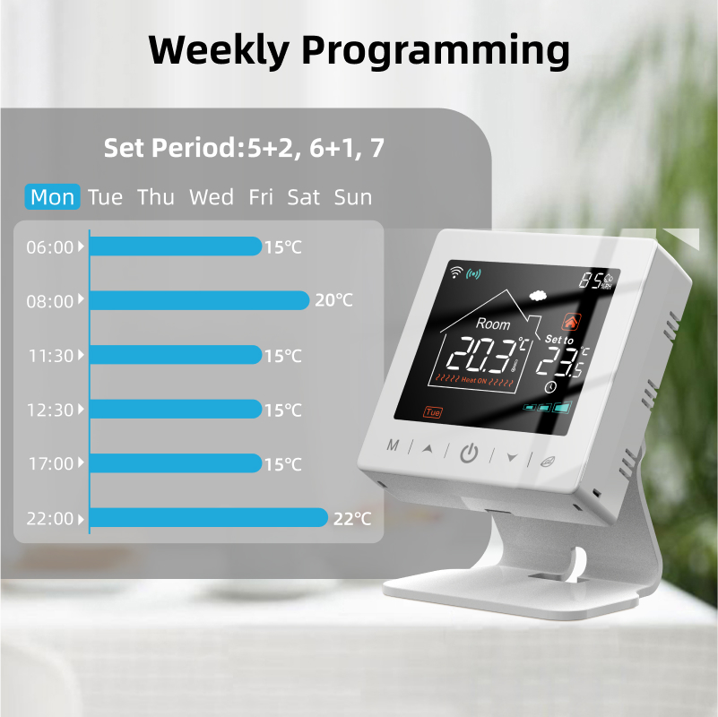Smart home Wifi thermostat tuy - Smart Home Furniture ulasan dan harga
