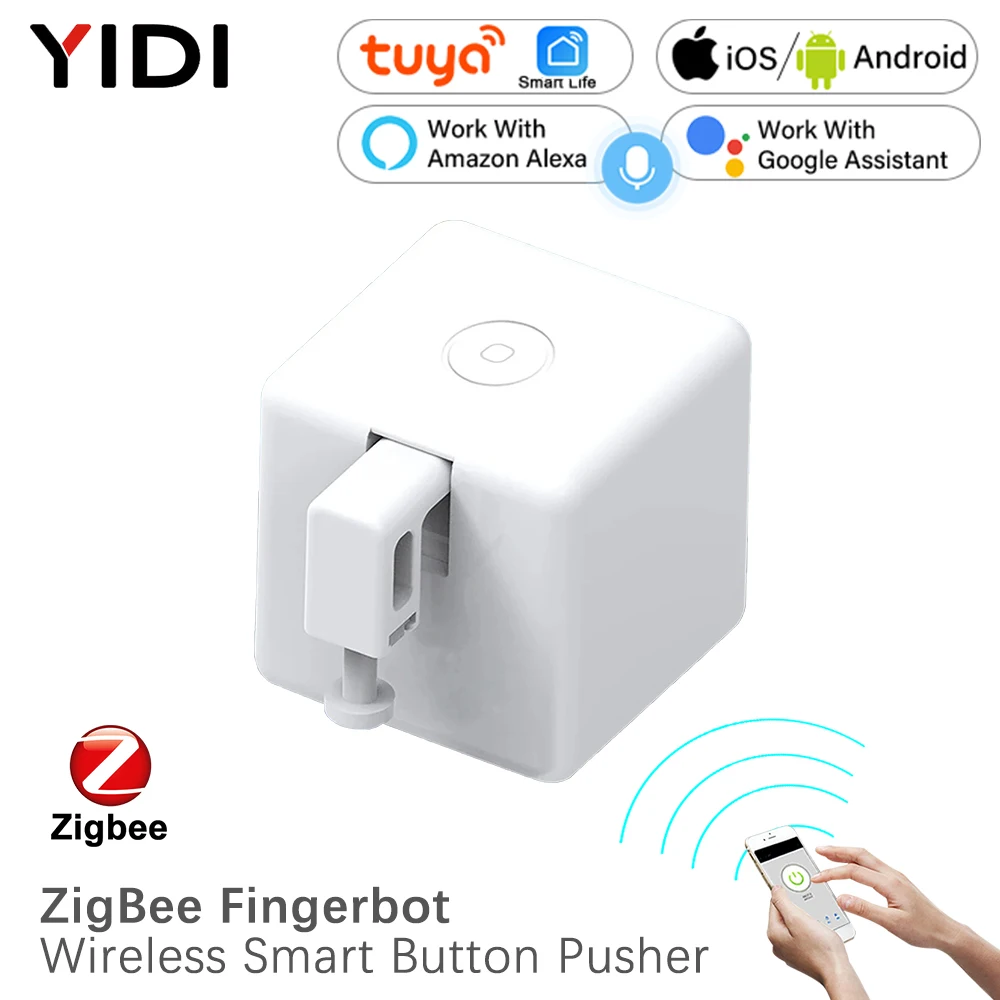 Smart ZigBee Fingerbot Wireles - Smart Home Voice Assistant ulasan dan harga