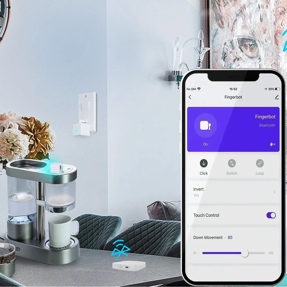 Smart ZigBee Fingerbot Wireles - Smart Home Voice Assistant ulasan dan harga