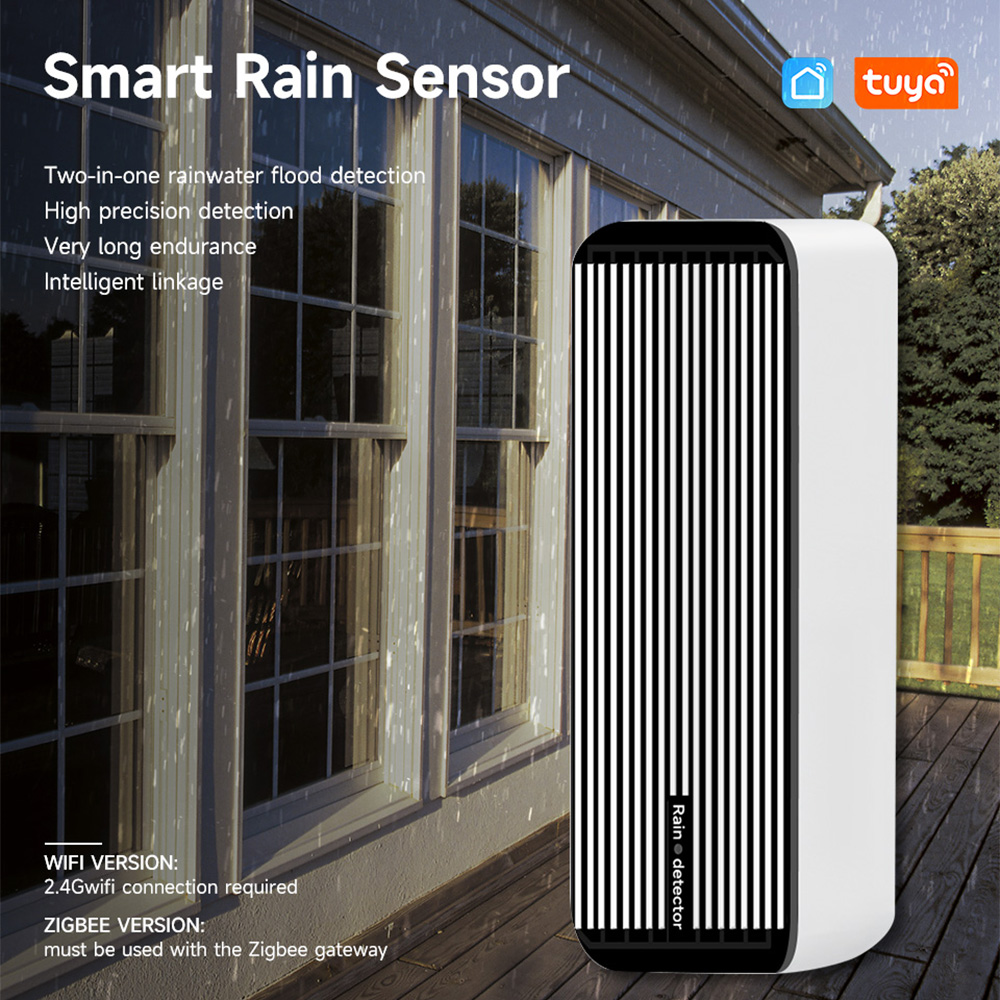 Rain Sensor Alert Wifi Zigbee  - Wifi Water Sensor ulasan dan harga