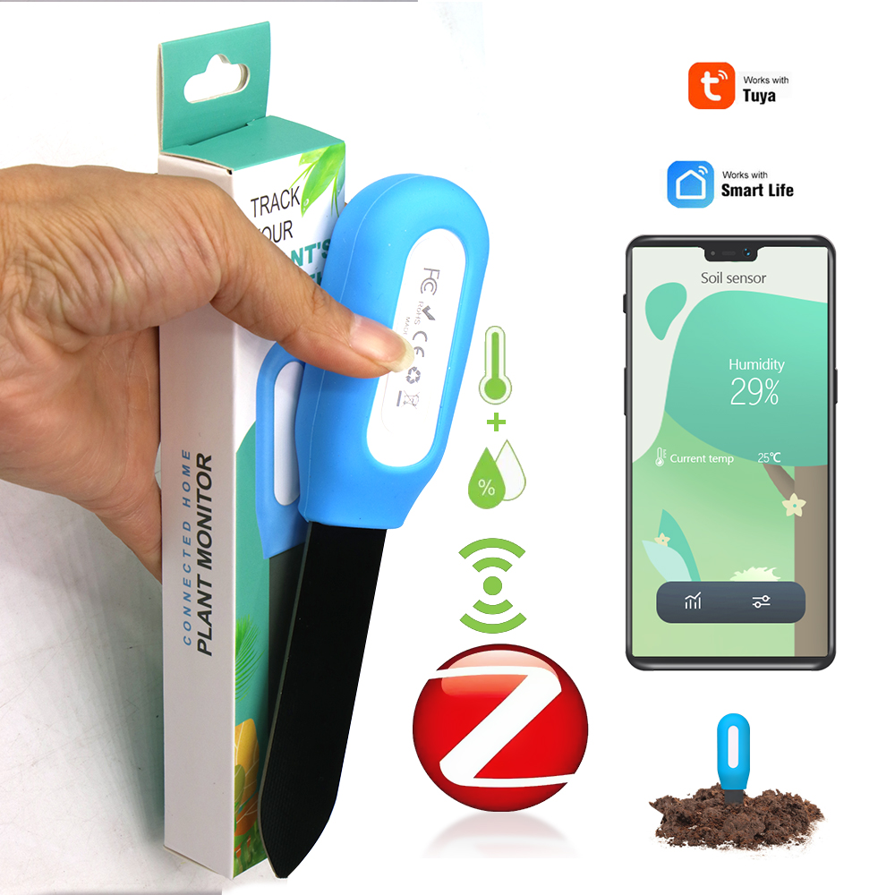 Smart Zigbee Soil Sensor for H - Smart Home Monitor ulasan dan harga