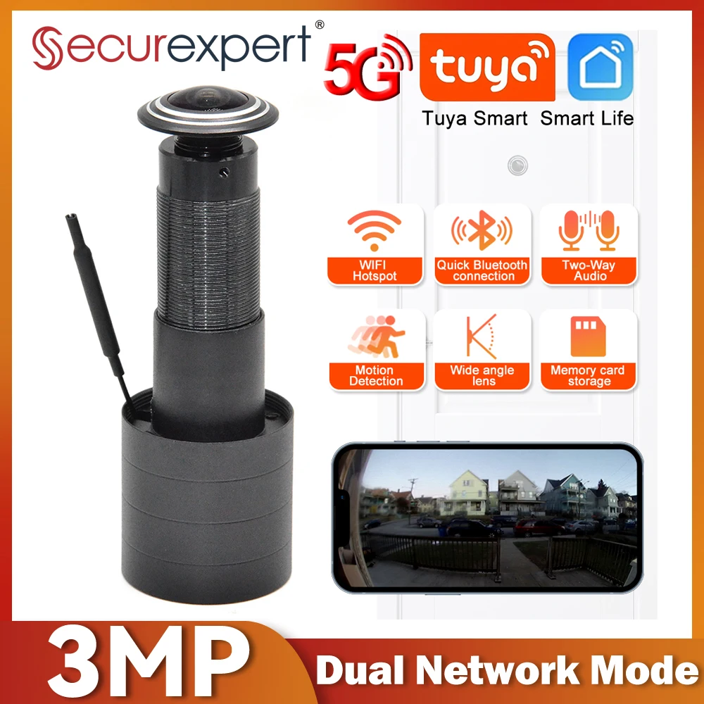 3MP HD 2.4G/5G WiFi Door Viewe - Smart Home Ezviz ulasan dan harga