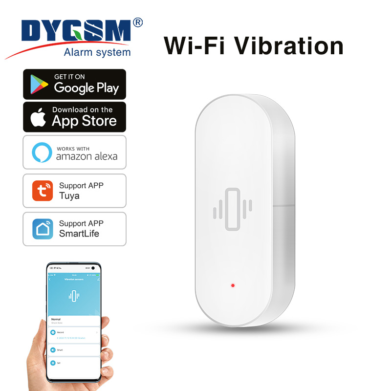 Tuya WiFi Vibration Sensor, Se - Smart Home Tools ulasan dan harga