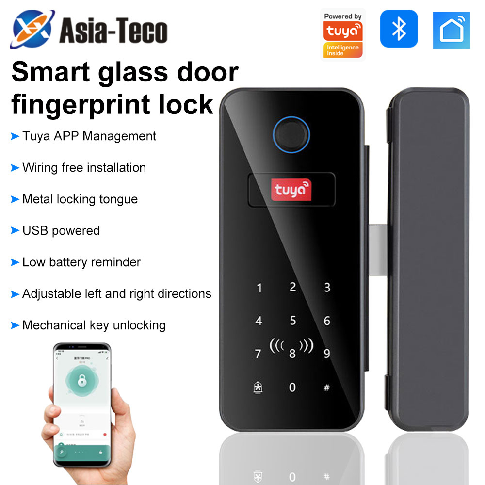 Intelligent Lock Glass Door Pa - Smart Home Ezviz ulasan dan harga