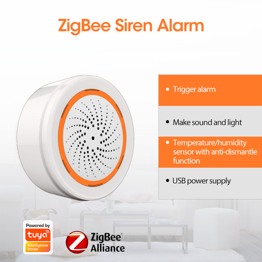 NEO-Tuya Zigbee Siren Gateway  - Smart Home Registration ulasan dan harga