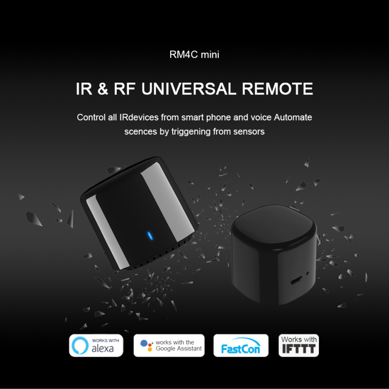 Broadlink RM4C Mini Bestcon Sm - Smart Home Miniature ulasan dan harga