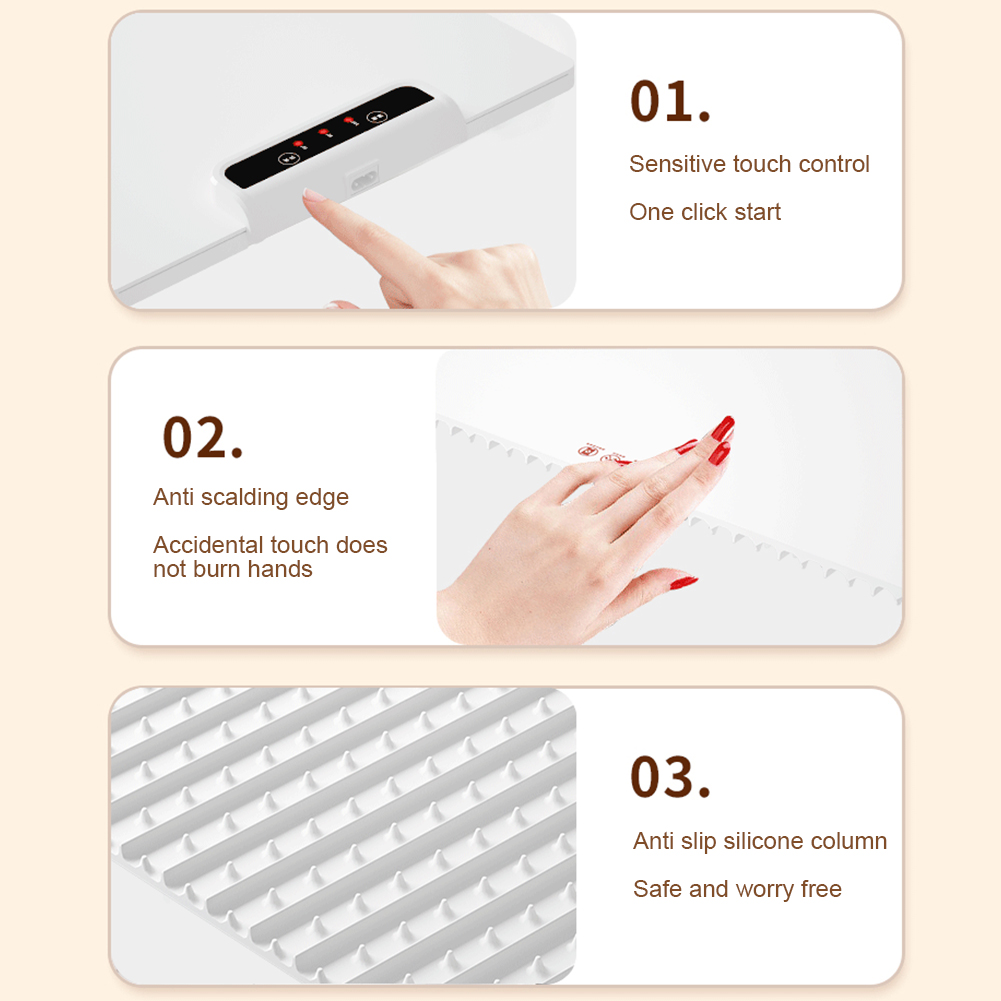 Silicone Foldable Fast Heating - Smart Home Tools ulasan dan harga