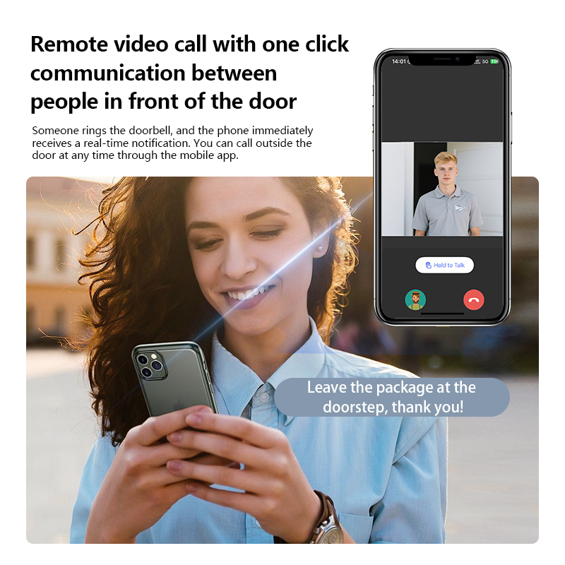 Smart Video Doorbell Camera, W - Smart Home Furniture ulasan dan harga