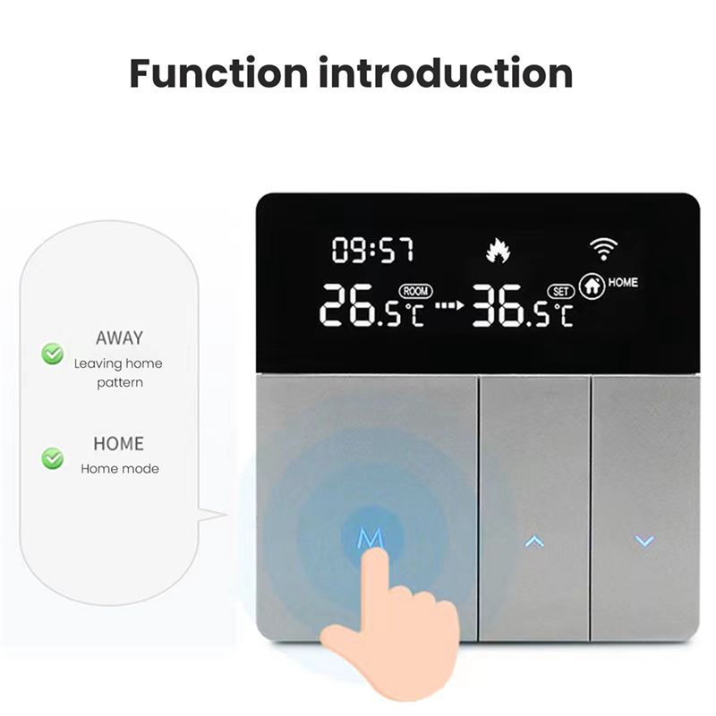 AT42 AVATTO Tuya WiFi Smart Th - Smart Home Yandex ulasan dan harga