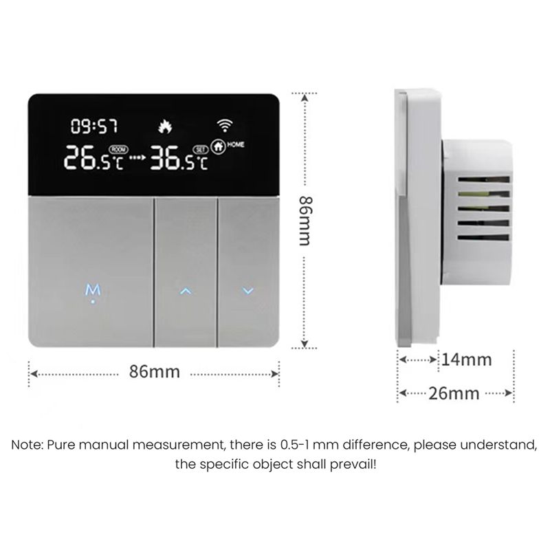 AT42 AVATTO Tuya WiFi Smart Th - Smart Home Yandex ulasan dan harga