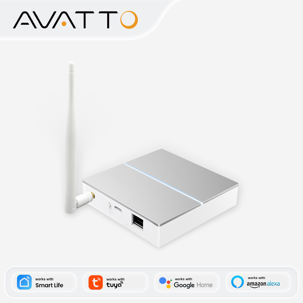 AVATTO Tuya ZigBee Gateway wit - Smart Home Registration ulasan dan harga