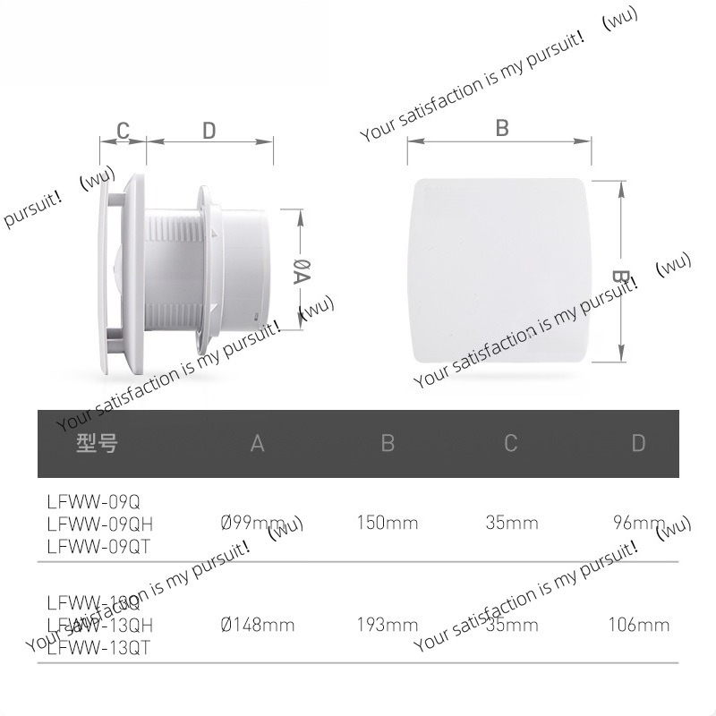 ZOCI-Smart window ventilation  - Smart Bathroom Fan ulasan dan harga