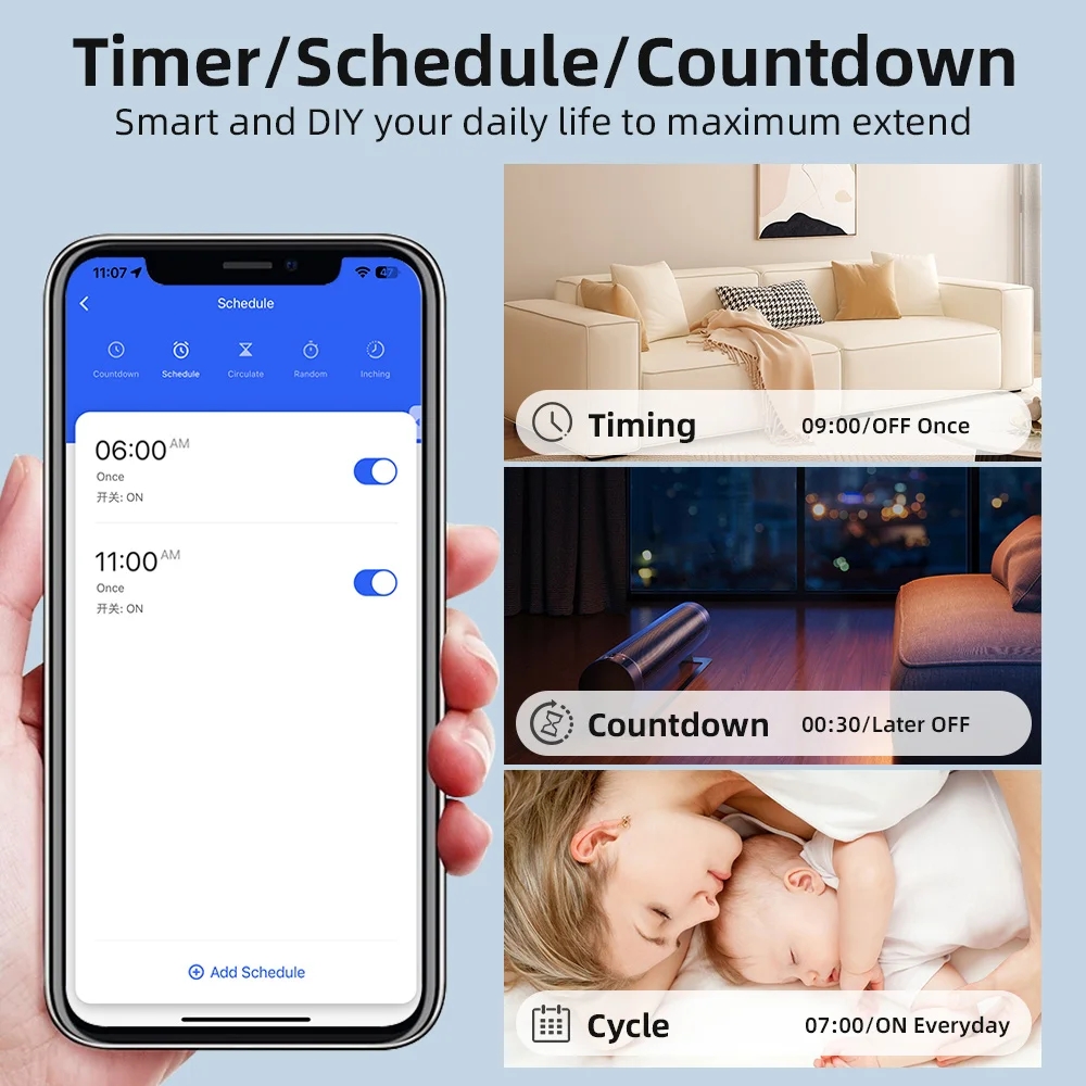 16A WiFi Smart Switch DIY Work - Smart Home Miniature ulasan dan harga
