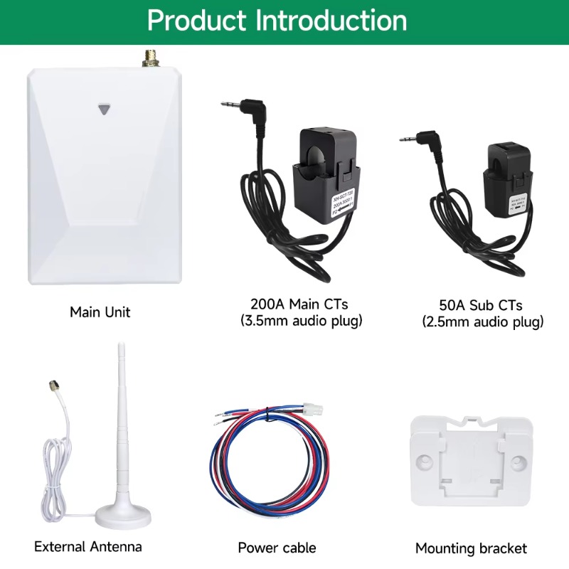 2025 Energy Monitor Solar Ener - Smart Home Monitor ulasan dan harga