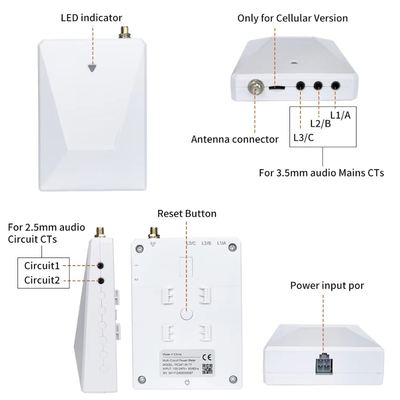 2025 Energy Monitor Solar Ener - Smart Home Monitor ulasan dan harga