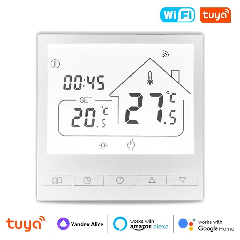 Tuya Smart WiFi Thermostat Wat - Smart Home Yandex ulasan dan harga