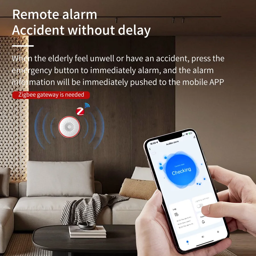 Tuya WiFi ZigBee Smart Alarm S - Smart Home Voice Assistant ulasan dan harga