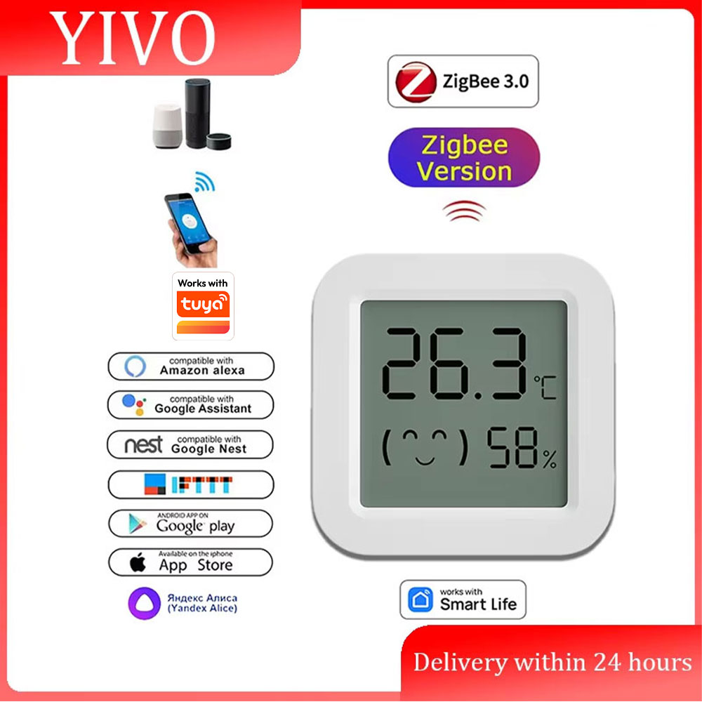 Zigbee 3.0 Temperature Humidit - Smart Home Yandex ulasan dan harga