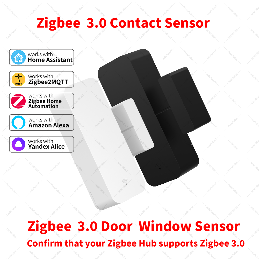 Zigbee 3.0 Door Window Sensor  - Smart Home Yandex ulasan dan harga