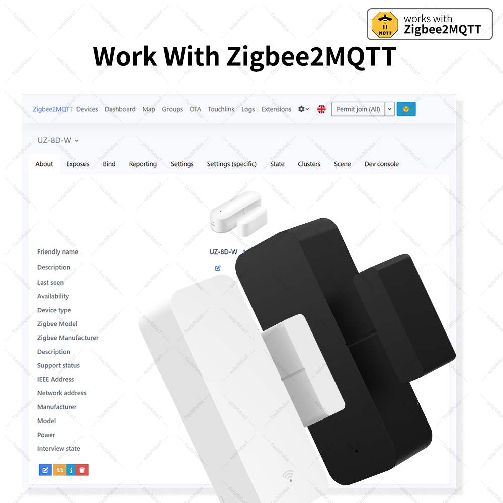 Zigbee 3.0 Door Window Sensor  - Smart Home Yandex ulasan dan harga
