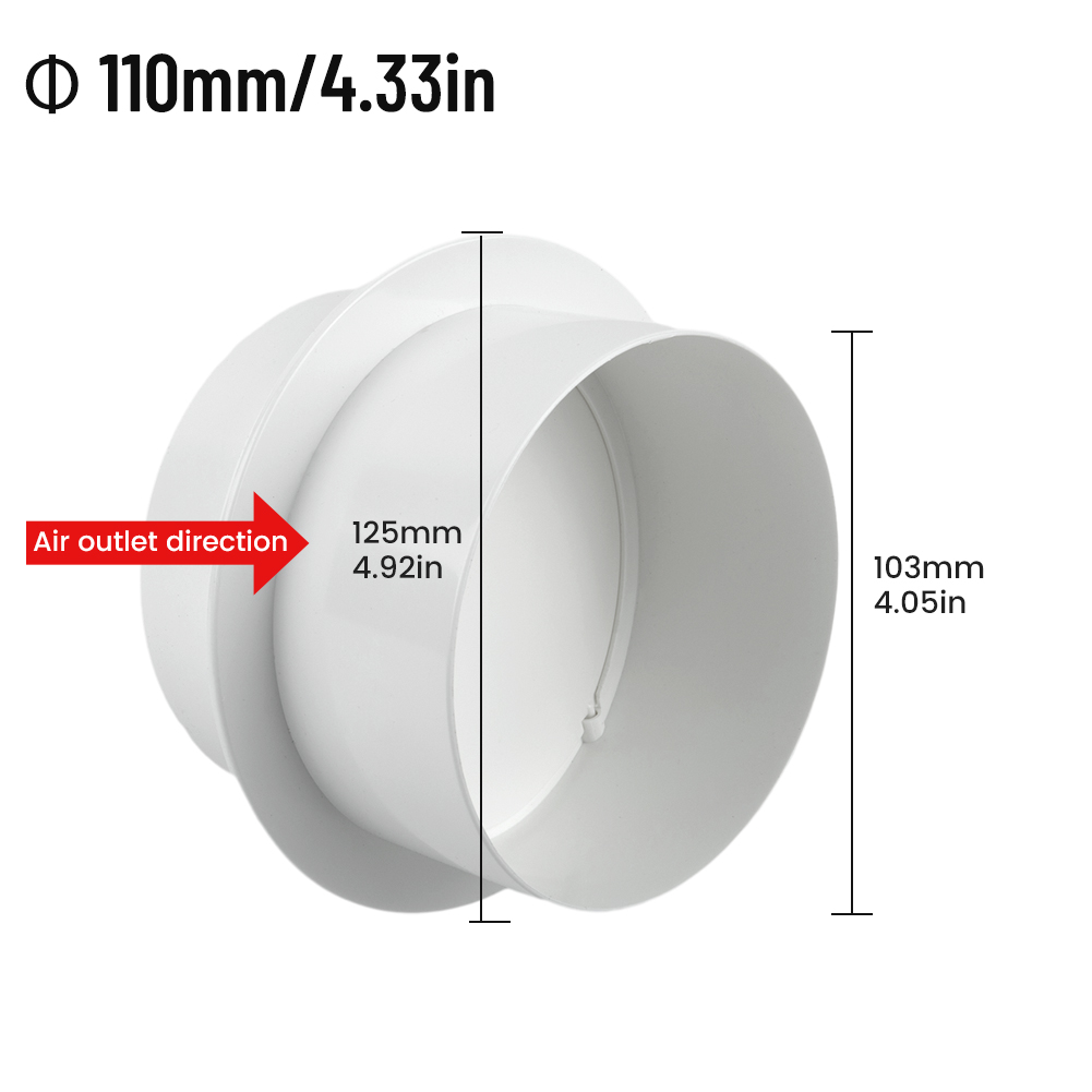 PVC Check Valve for Bathroom a - Smart Bathroom Fan ulasan dan harga