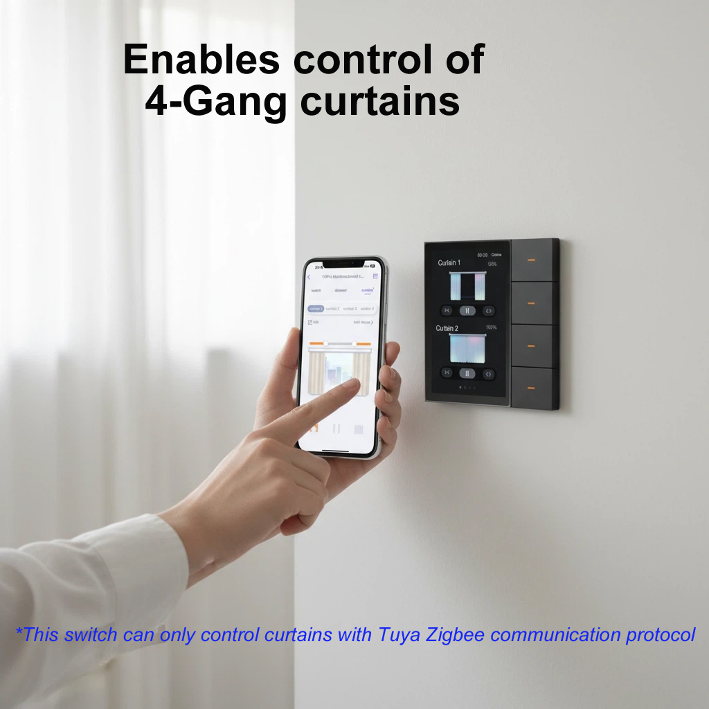 F3-pro Tuya Smart Panel ZigBee - Smart Home Monitor ulasan dan harga
