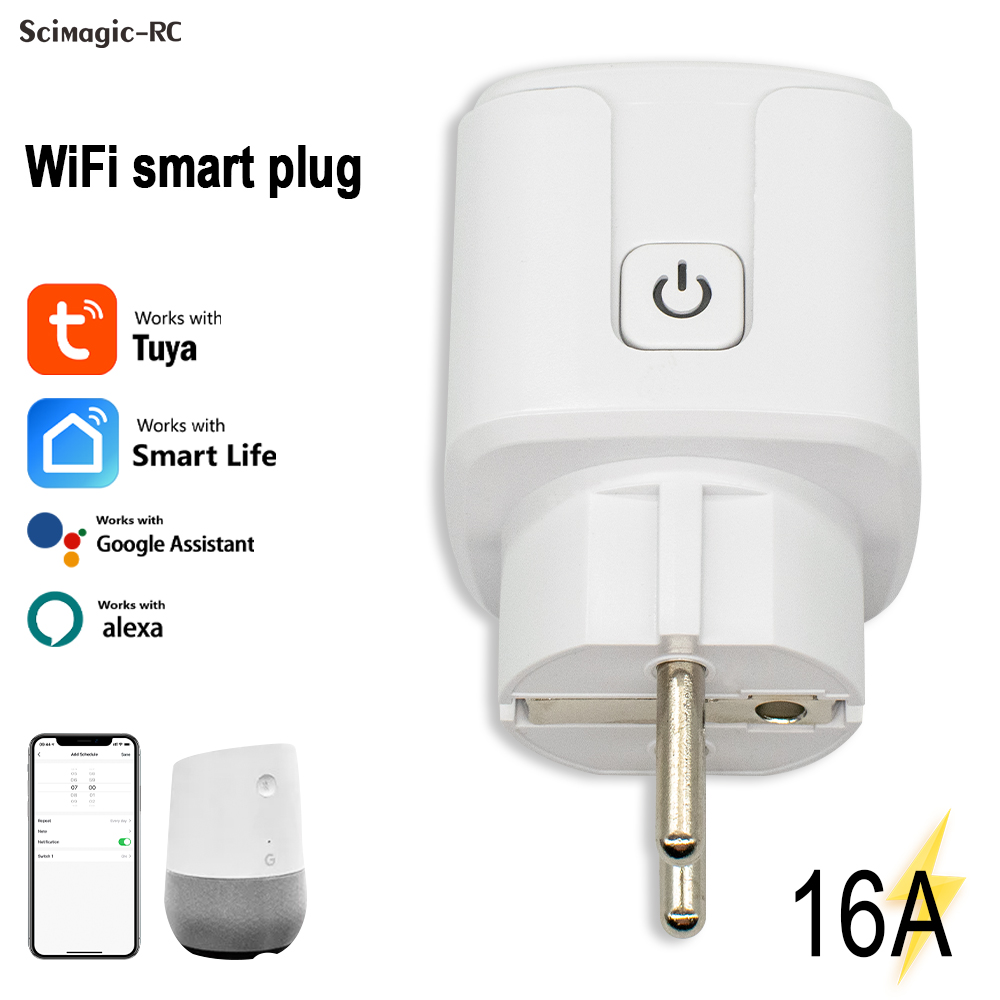 Tuya Smart Plug WiFi Socket 16 - Smart Home Monitor ulasan dan harga
