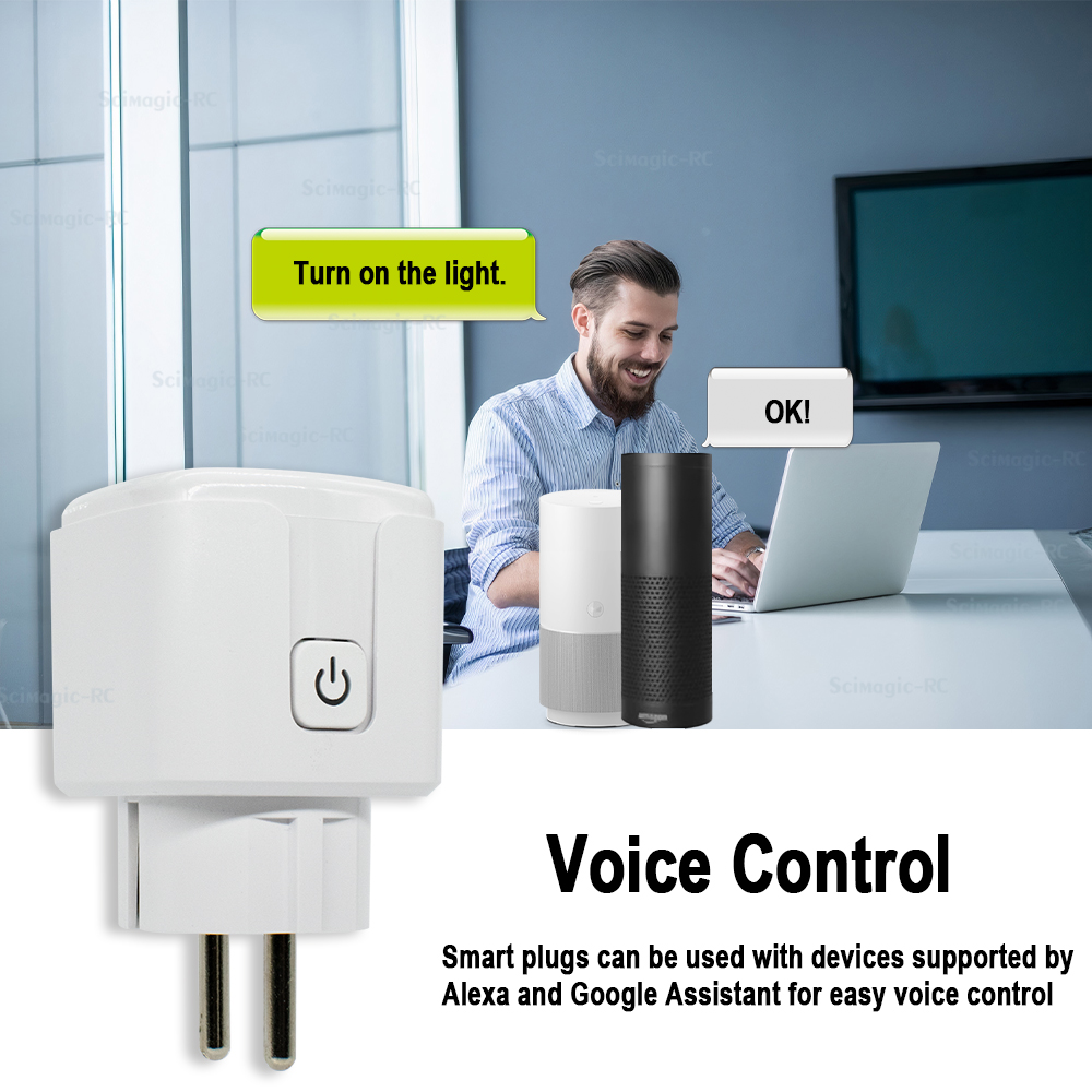 Tuya Smart Plug WiFi Socket 16 - Smart Home Monitor ulasan dan harga