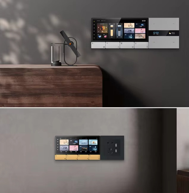 F5 Tuya UK Touch Screen Music  - Smart Home Control Panel ulasan dan harga