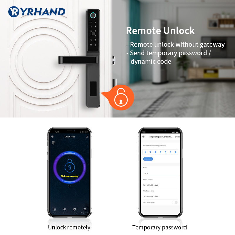 Tuya WiFi App Smart Door Lock  - Smart Home Registration ulasan dan harga