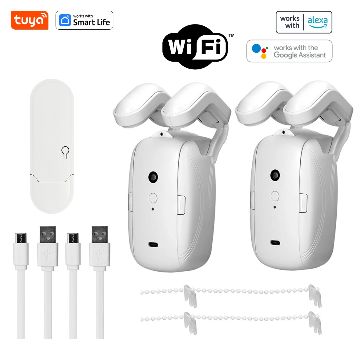 1/2PCS Tuya Smart WiFi Curtain - Smart Home Registration ulasan dan harga