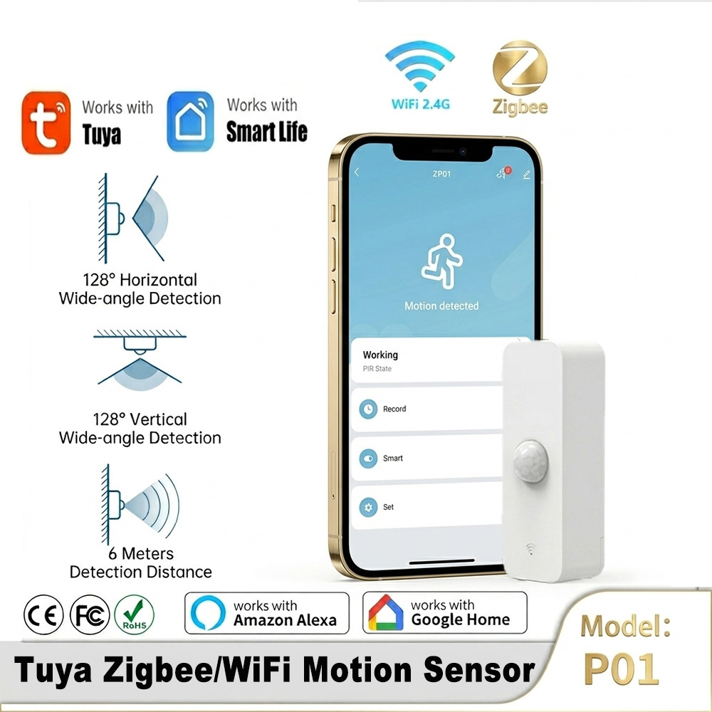 Smart PIR Motion Sensor WiFi Z - Smart Home Tools ulasan dan harga