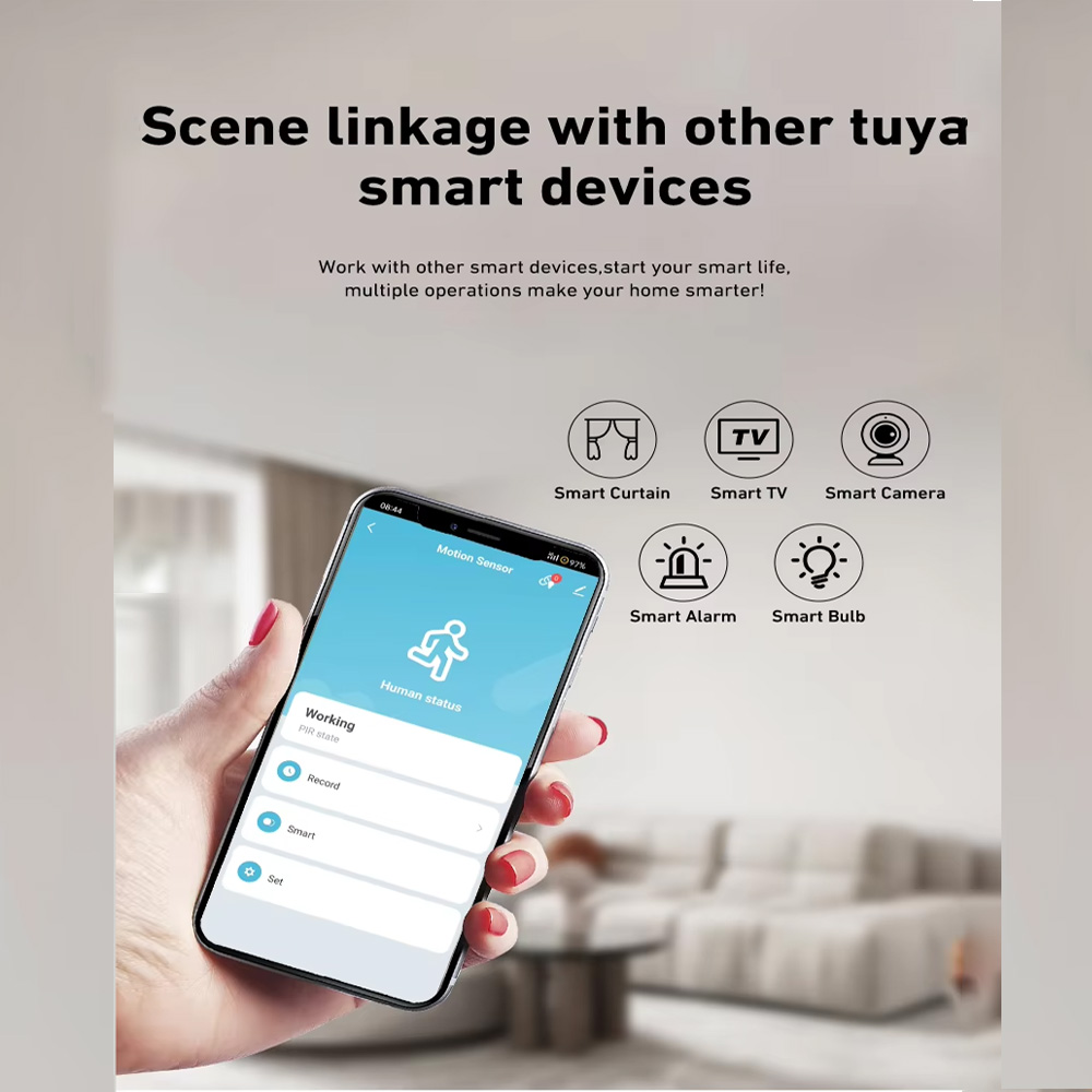 Smart PIR Motion Sensor WiFi Z - Smart Home Tools ulasan dan harga
