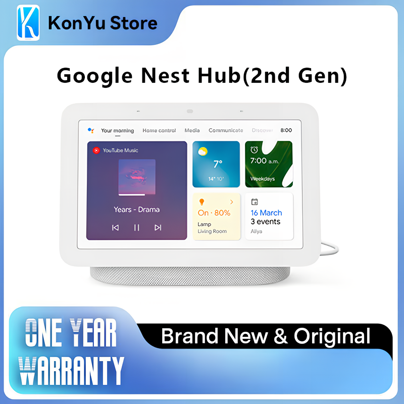 Original Google NEST HUB (2ND  - Google Speaker Nest Hub ulasan dan harga