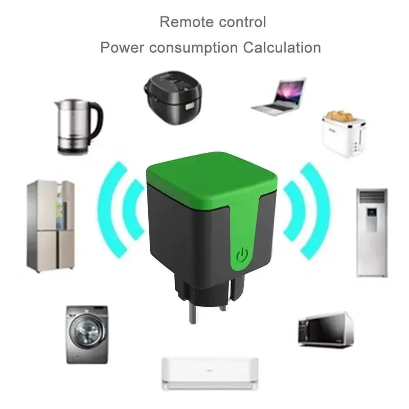 Tuya EU 16A WiFi Smart Waterpr - Smart Home Voice Assistant ulasan dan harga