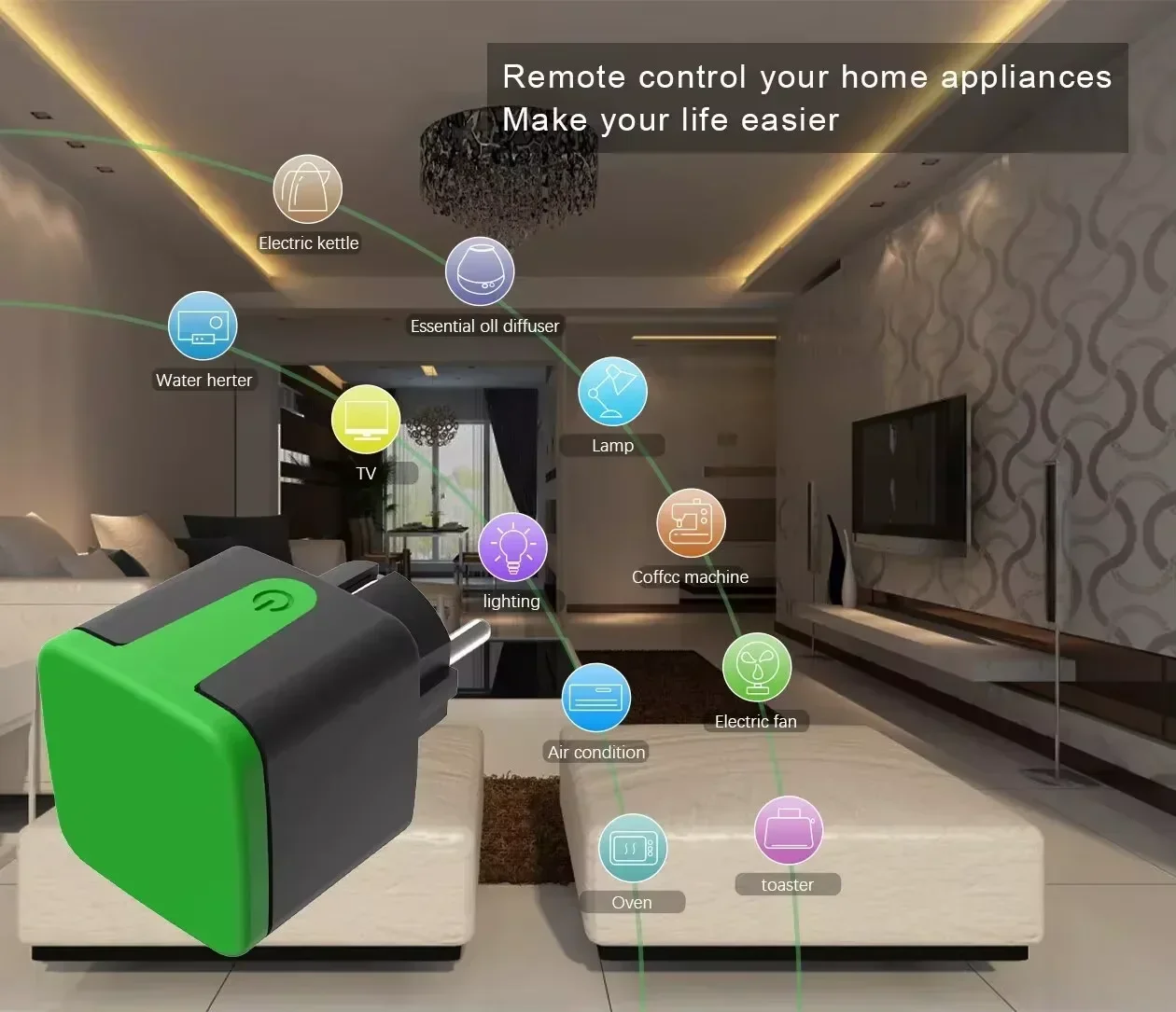 Tuya EU 16A WiFi Smart Waterpr - Smart Home Voice Assistant ulasan dan harga