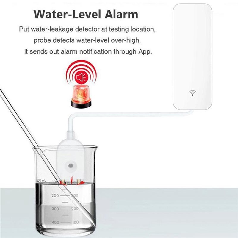 SOFT-Tuya WIFI Smart Water Lea - Wifi Water Sensor ulasan dan harga