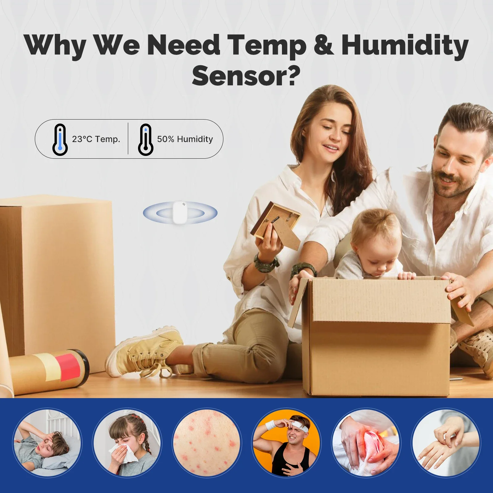 MOES Tuya Zigbee Smart Tempera - Smart Home Furniture ulasan dan harga