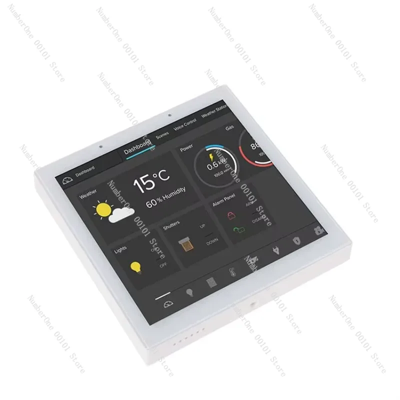 Quad‑Core 4‑Inch KNX Android W - Smart Home Control Panel ulasan dan harga