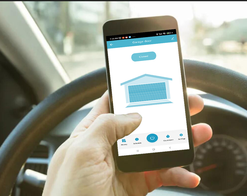 Smart Garage Door Opener Contr - Smart Home Registration ulasan dan harga