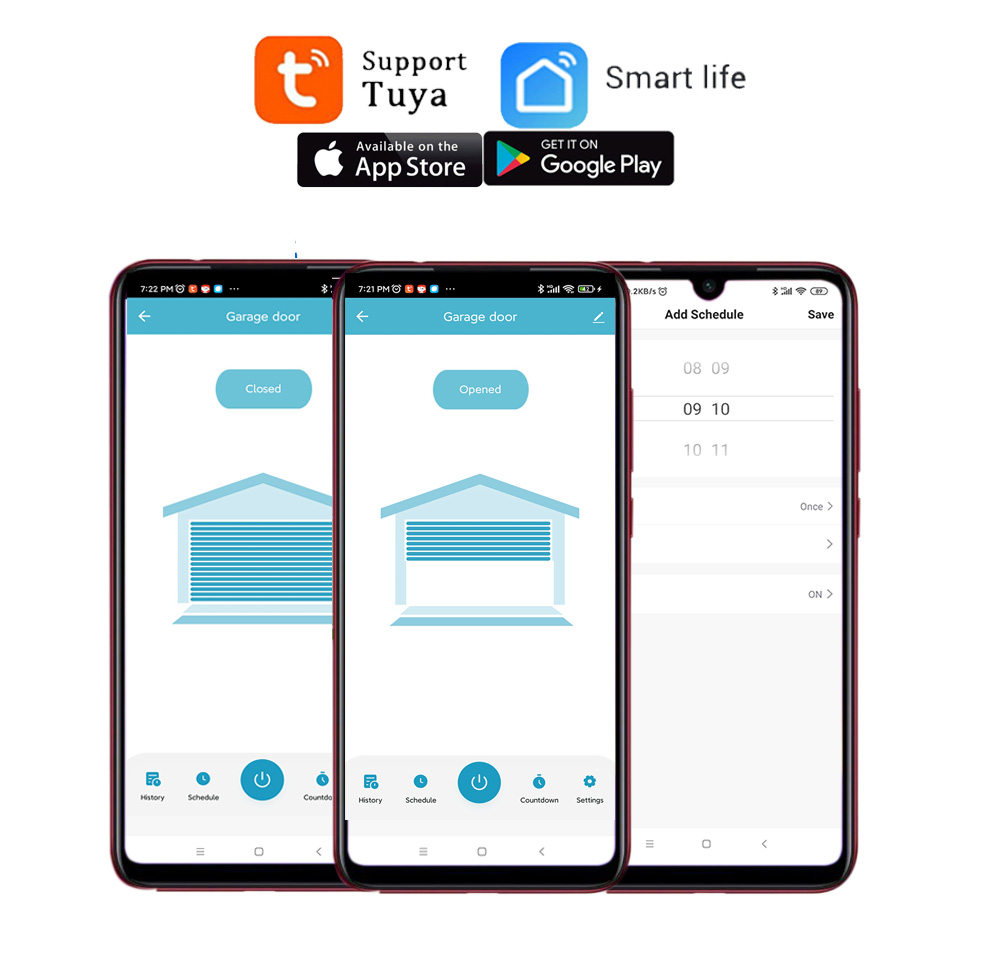 Smart Garage Door Opener Contr - Smart Home Registration ulasan dan harga