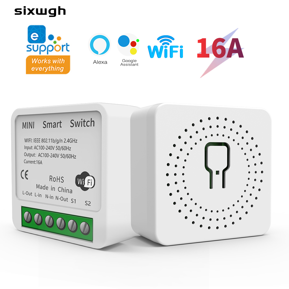 Ewelink WiFi Smart Switch Mini - Smart Home Voice Assistant ulasan dan harga