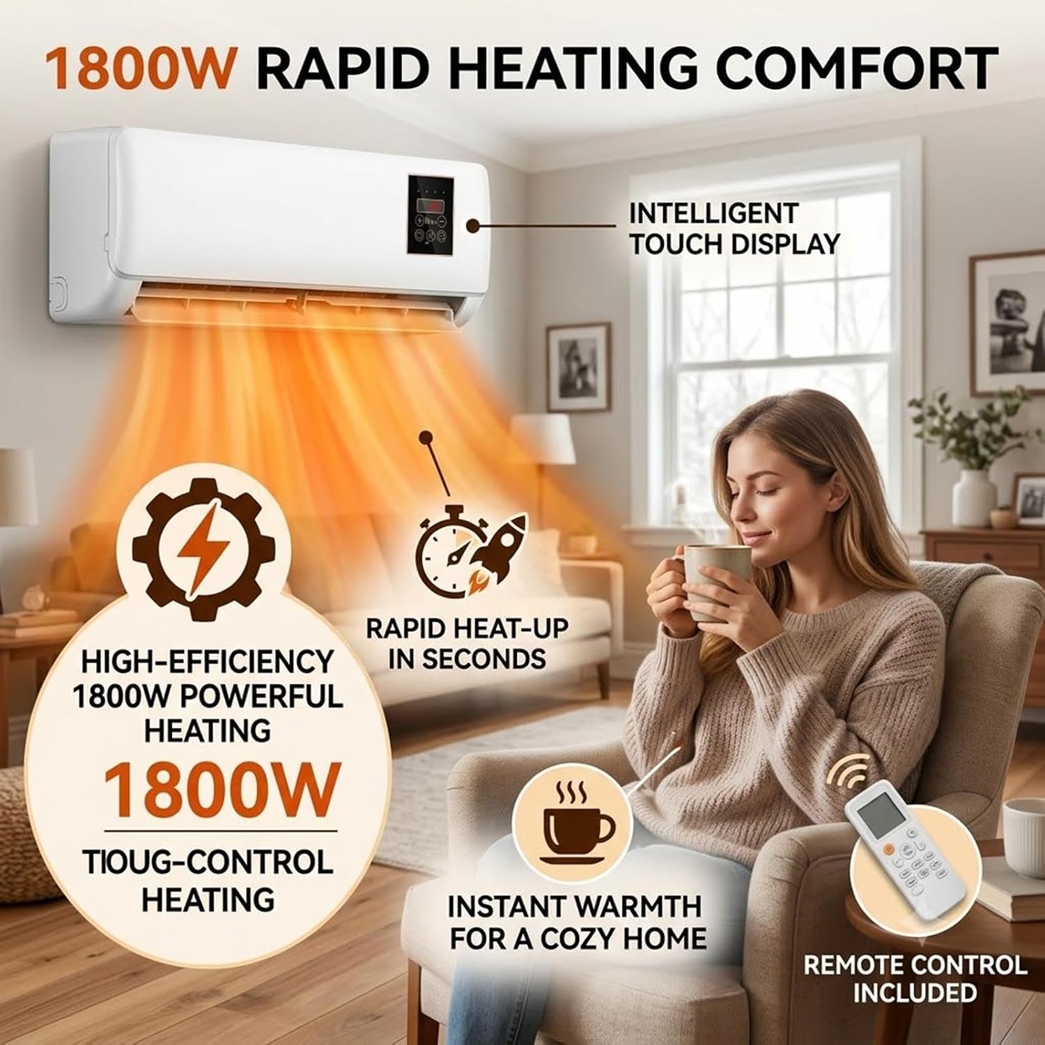 Wall Mounted Air Conditioner 2 - Smart Bathroom Fan ulasan dan harga